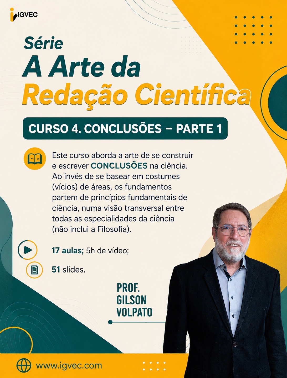 A Arte da Redação Científica: Curso 4 - Parte 1