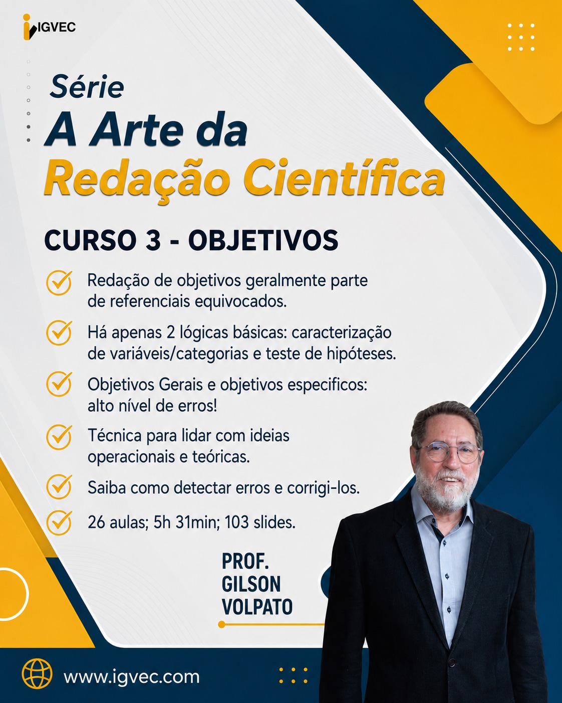 A Arte da Redação Científica: Objetivos